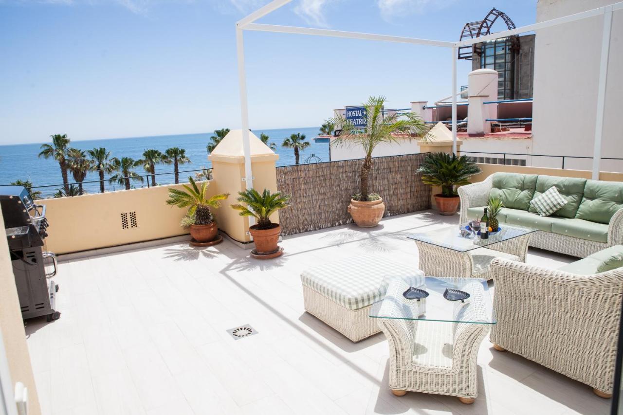 Spacious 200 Sq.M. Penthouse With Sea View Terraces Torremolinos Eksteriør bilde