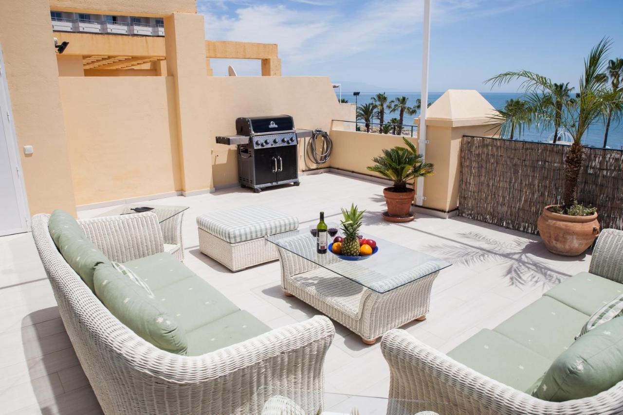 Spacious 200 Sq.M. Penthouse With Sea View Terraces Torremolinos Eksteriør bilde